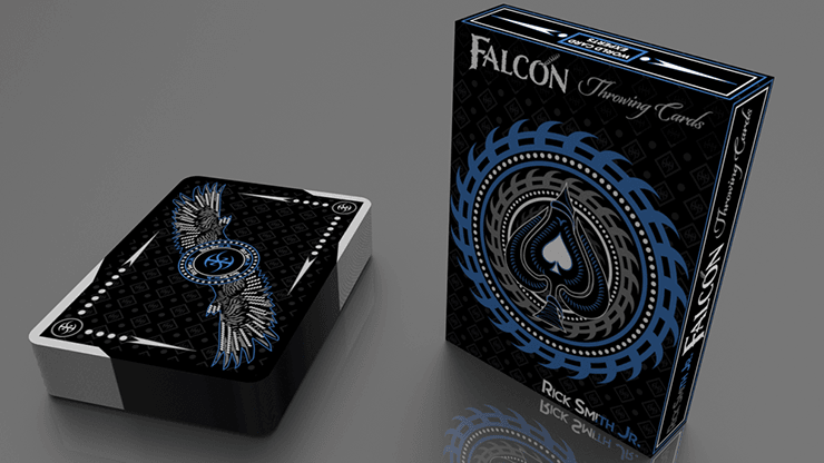 PlayingCardDecks.com-Falcon Silver Throwing Playing Cards USPCC