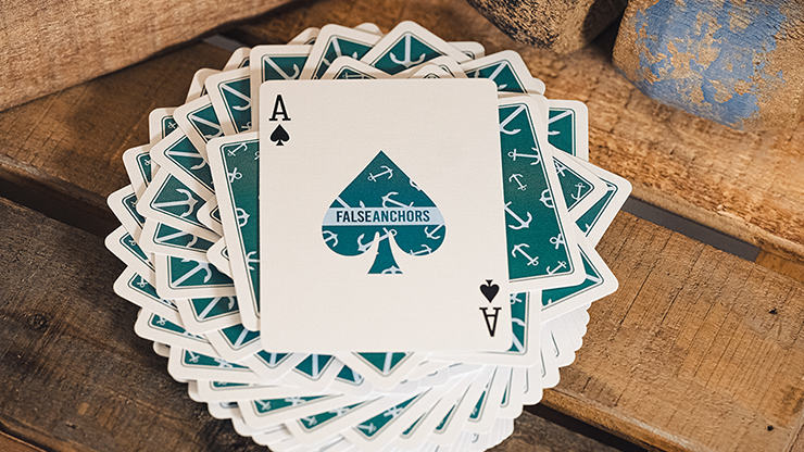 PlayingCardDecks.com-False Anchors v3 Marked Playing Cards USPCC