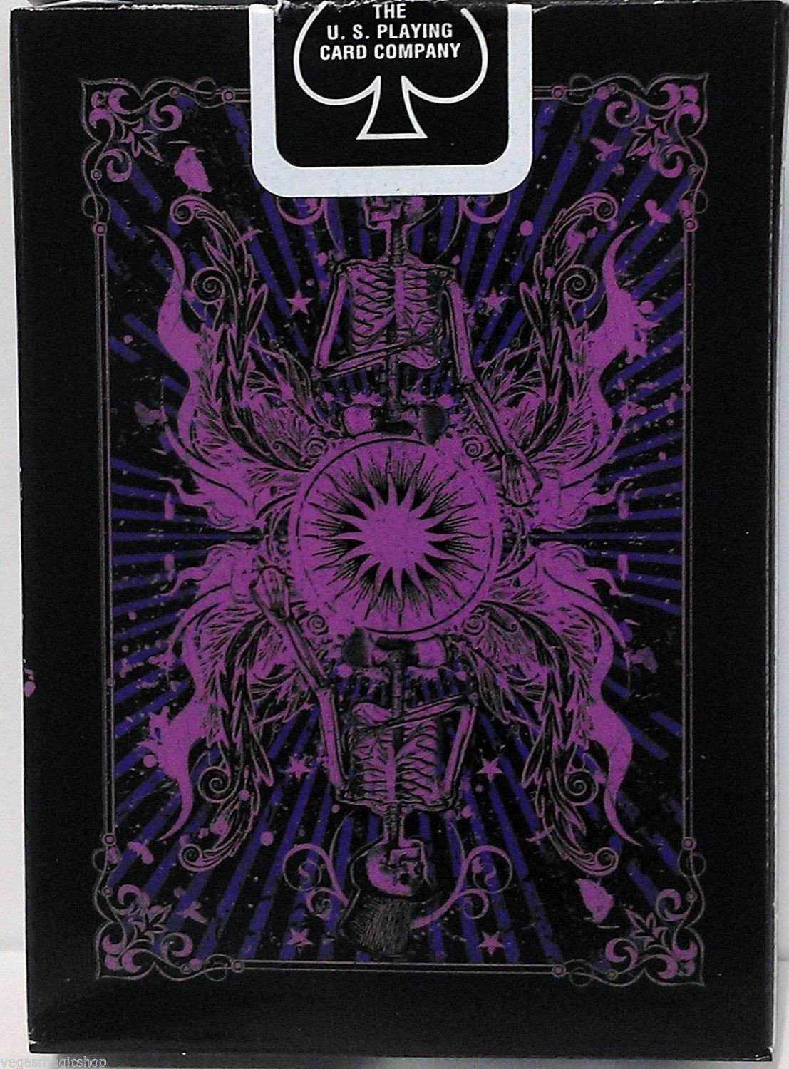 PlayingCardDecks.com-Karnival Midnight Purple Bicycle Playing Cards