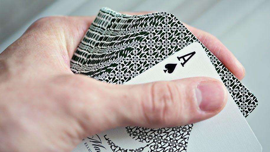 PlayingCardDecks.com-Madison Dealers Green Playing Cards USPCC