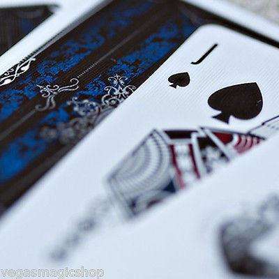 PlayingCardDecks.com-Artifice Blue v2 Playing Cards USPCC