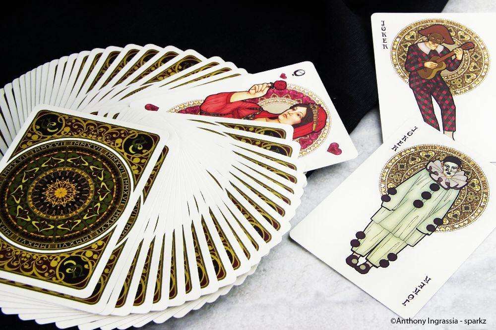PlayingCardDecks.com-NOUVEAU Bourgogne Playing Cards Deck EPCC