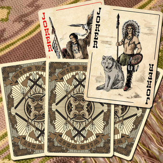 PlayingCardDecks.com-Wild West Playing Cards SPCC