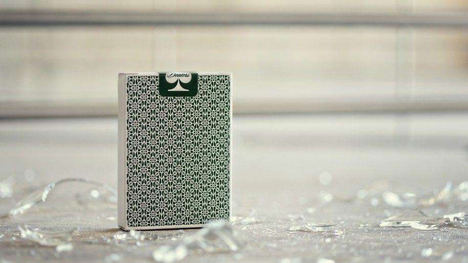 PlayingCardDecks.com-Madison Dealers Green Playing Cards USPCC