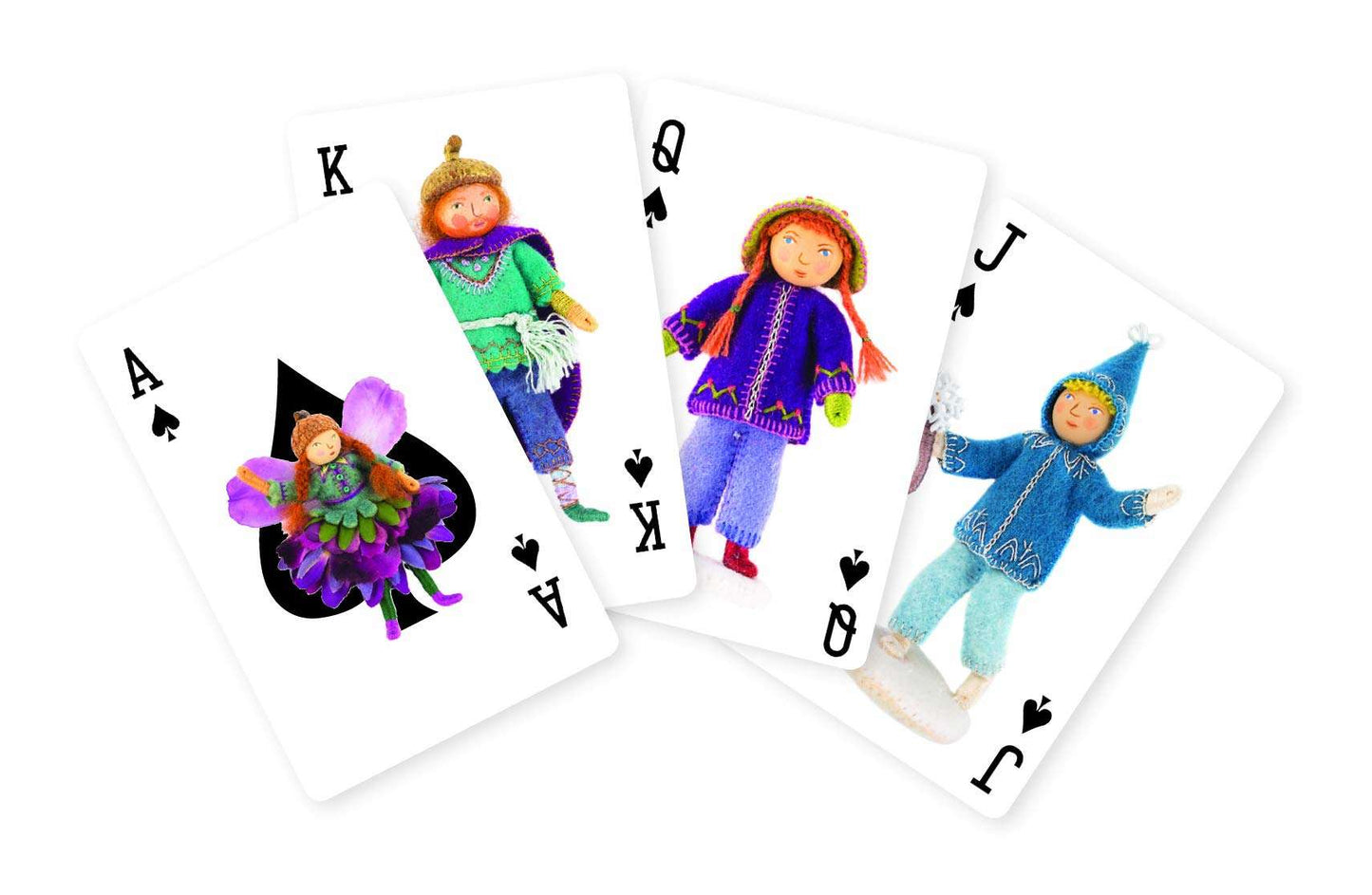 PlayingCardDecks.com-Felt Wee Folk Playing Cards