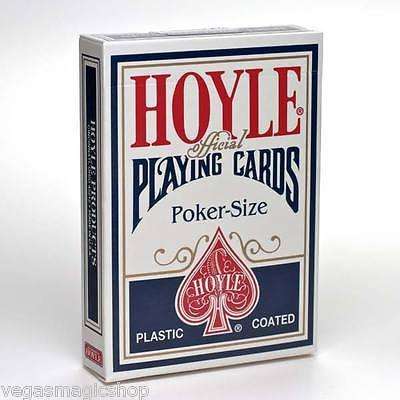 PlayingCardDecks.com-Hoyle Standard Red & Blue Deck Set Playing Cards