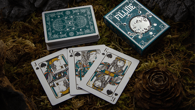 PlayingCardDecks.com-Fillide Acqua v2 Playing Cards Cartamundi