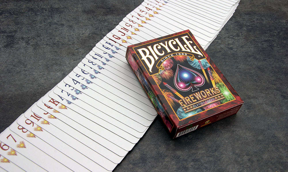 PlayingCardDecks.com-Fireworks v2 Bicycle Playing Cards