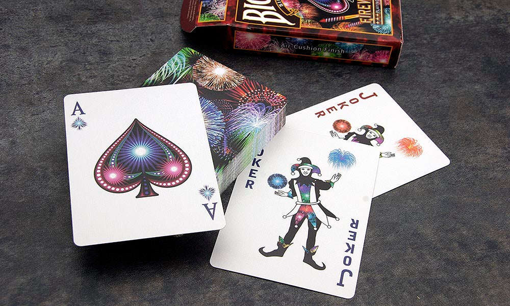 PlayingCardDecks.com-Fireworks v2 Bicycle Playing Cards