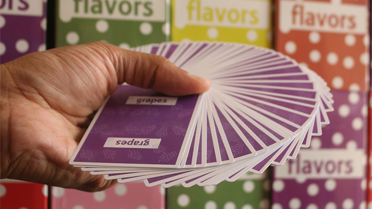 PlayingCardDecks.com-Flavors Grape Playing Cards Cartamundi