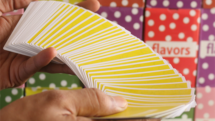 PlayingCardDecks.com-Flavors Lemon Playing Cards Cartamundi