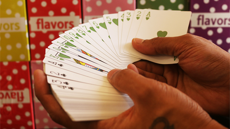 PlayingCardDecks.com-Flavors Pears Playing Cards Cartamundi