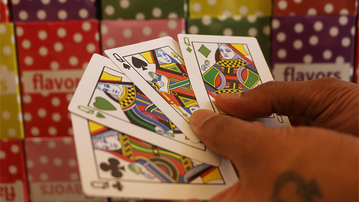 PlayingCardDecks.com-Flavors Pears Playing Cards Cartamundi