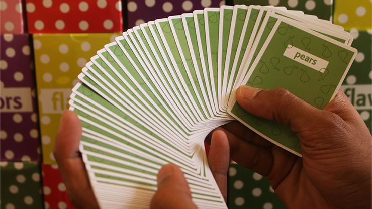 PlayingCardDecks.com-Flavors Pears Playing Cards Cartamundi