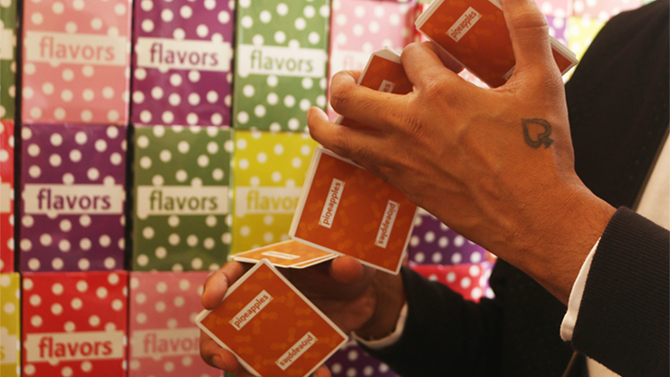 PlayingCardDecks.com-Flavors Pineapple Playing Cards Cartamundi