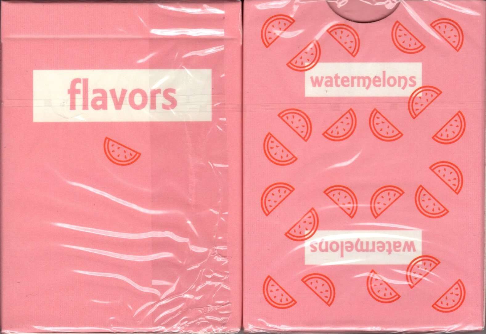 PlayingCardDecks.com-Flavors Watermelon Playing Cards Cartamundi