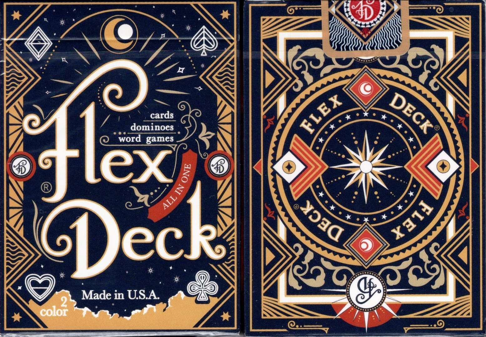 PlayingCardDecks.com-Flex Deck v2 Playing Cards USPCC: Blue