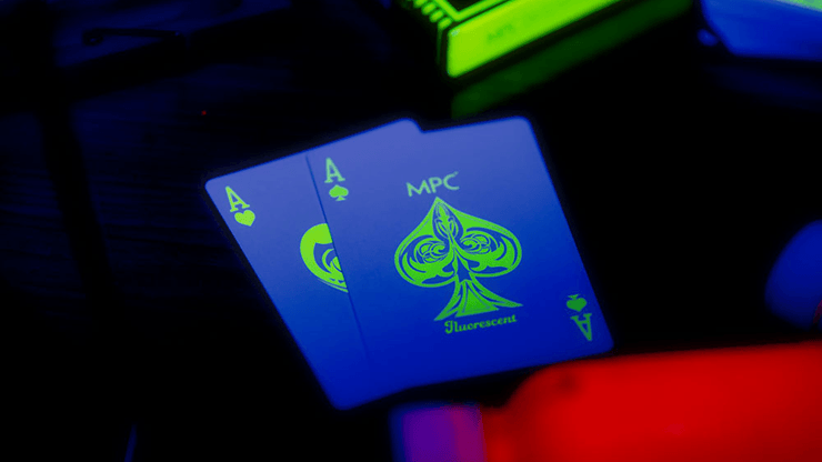 PlayingCardDecks.com-Fluorescent Neon Playing Cards MPC