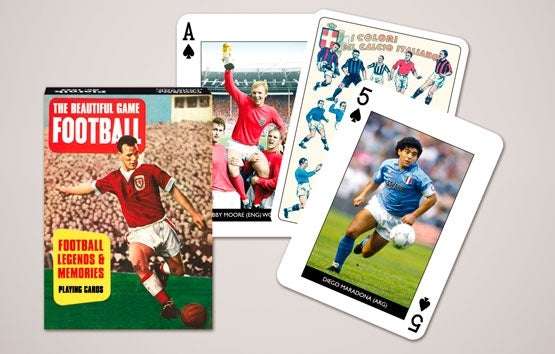 PlayingCardDecks.com-Football Legends Playing Cards Piatnik