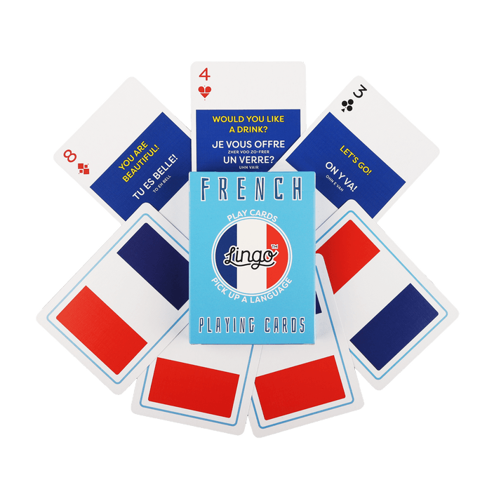 PlayingCardDecks.com-French Lingo Playing Cards