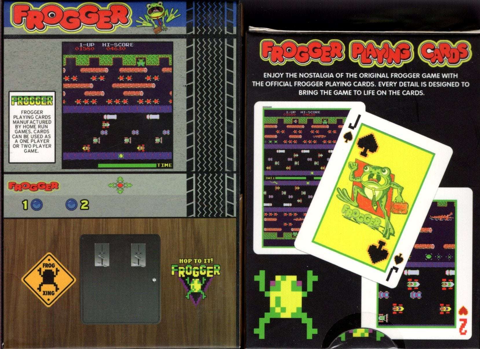 PlayingCardDecks.com-Frogger Playing Cards