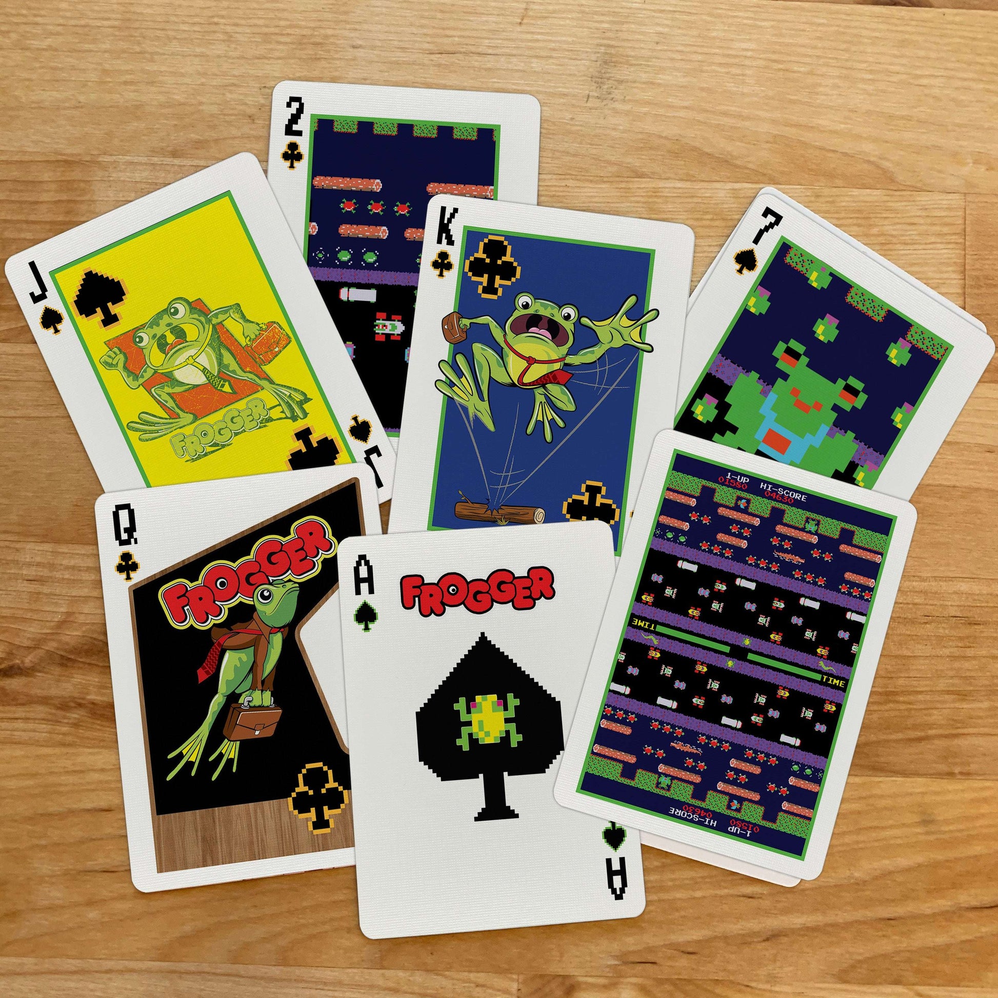 PlayingCardDecks.com-Frogger Playing Cards