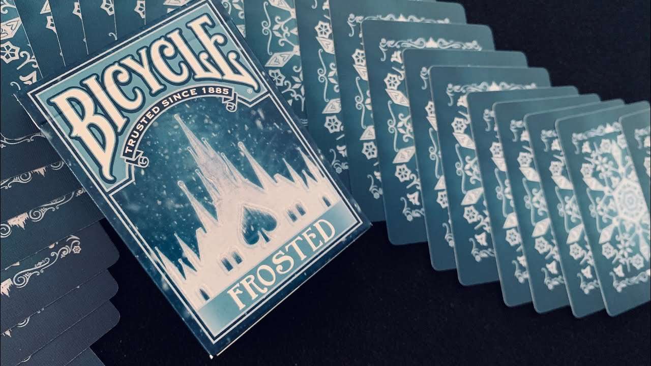 PlayingCardDecks.com-Frosted Bicycle Playing Cards