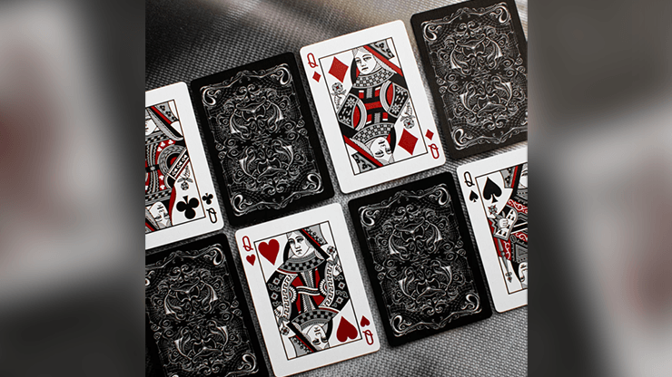 PlayingCardDecks.com-Fulton's Noir Playing Cards USPCC