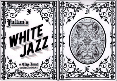 PlayingCardDecks.com-Fulton's White Jazz Playing Cards USPCC