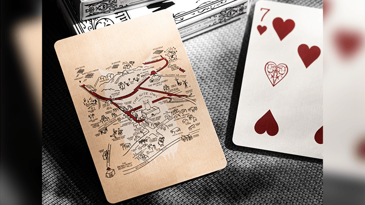 PlayingCardDecks.com-Fulton's White Jazz Playing Cards USPCC