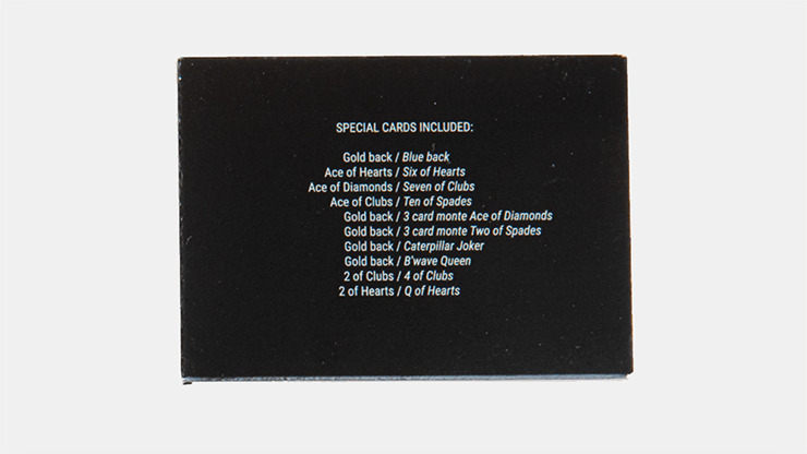 PlayingCardDecks.com-Gaff Cards Pack for Butterfly Playing Cards Cartamundi