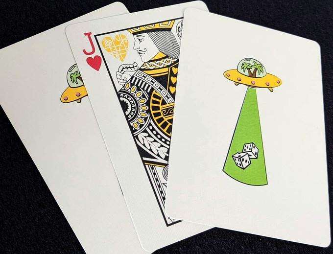 PlayingCardDecks.com-Galactic Paradise Playing Cards USPCC