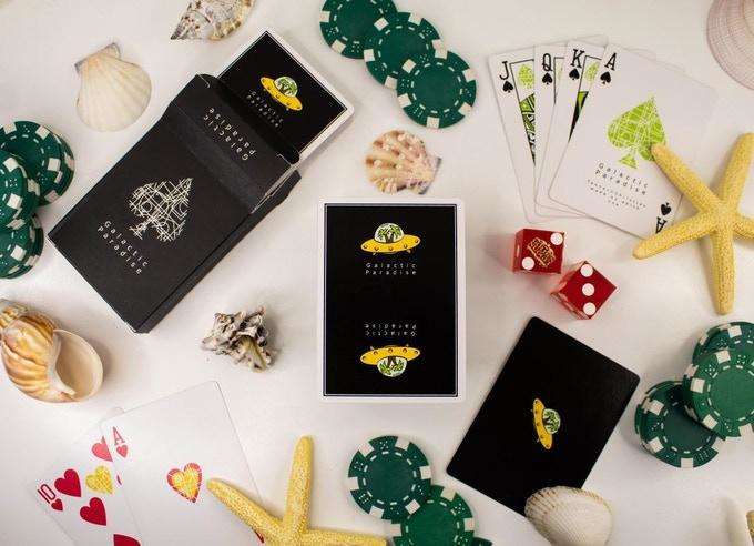 PlayingCardDecks.com-Galactic Paradise Playing Cards USPCC