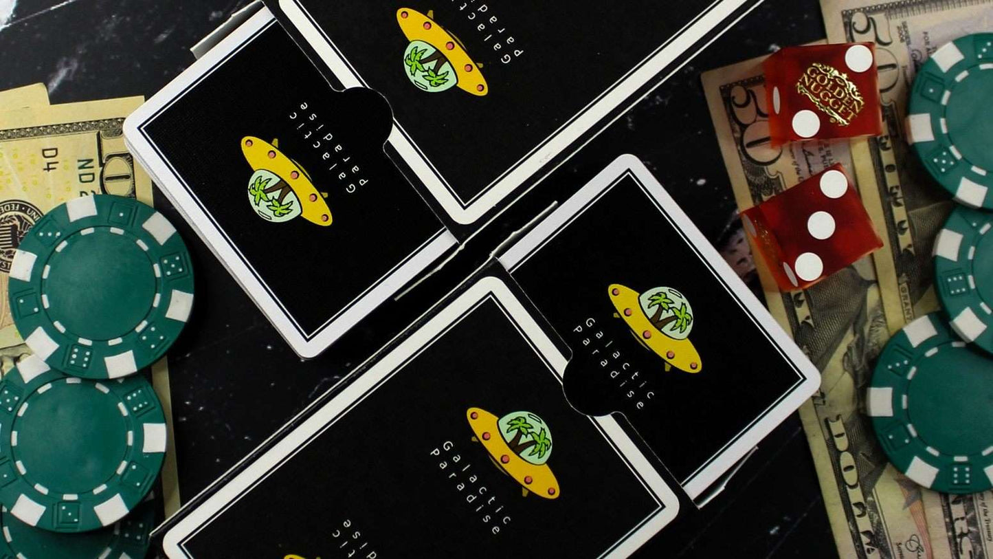PlayingCardDecks.com-Galactic Paradise Playing Cards USPCC