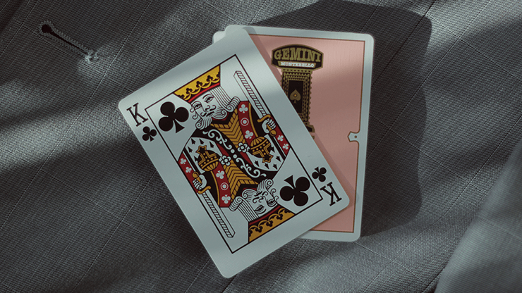 PlayingCardDecks.com-Gemini Casino Pink Playing Cards USPCC