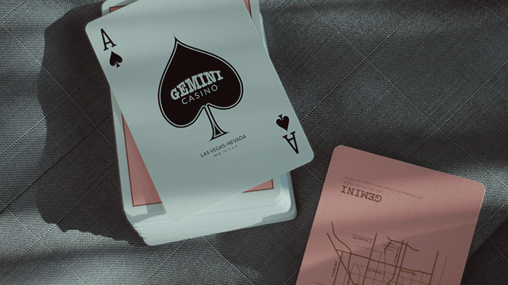PlayingCardDecks.com-Gemini Casino Pink Playing Cards USPCC
