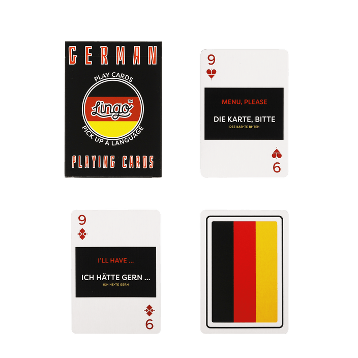 PlayingCardDecks.com-German Lingo Playing Cards
