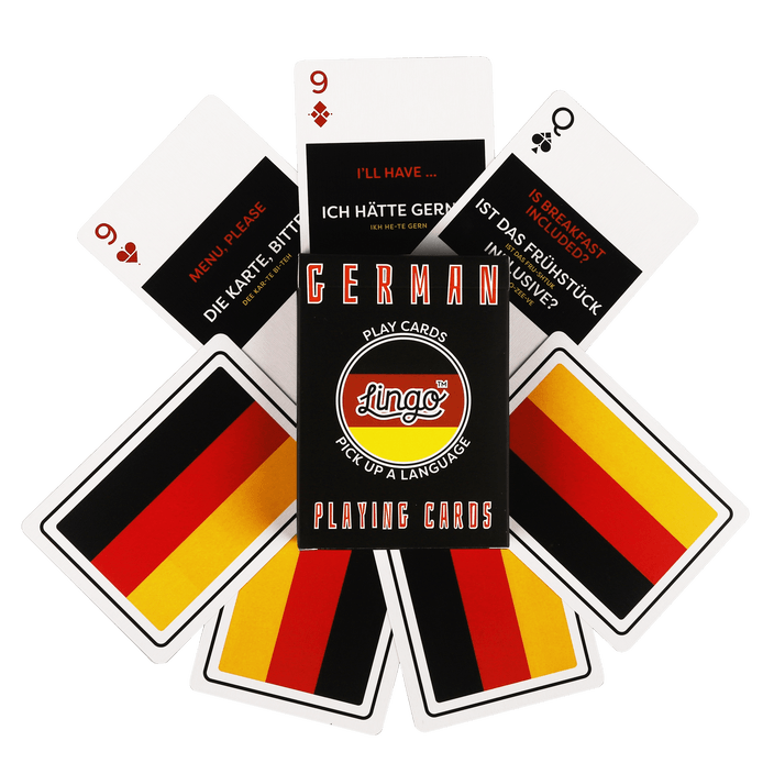 PlayingCardDecks.com-German Lingo Playing Cards