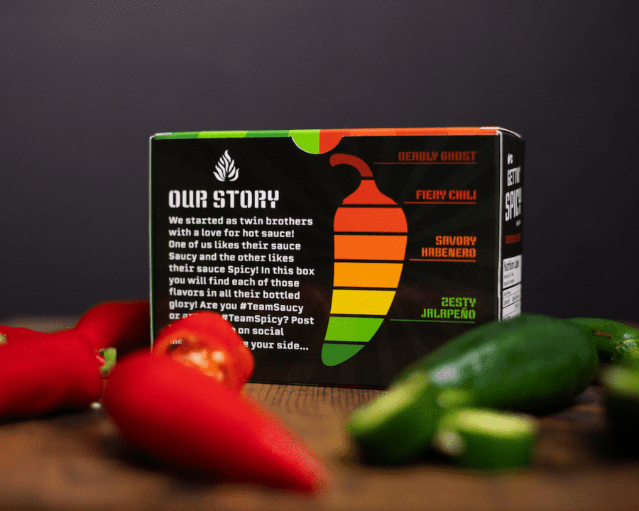 PlayingCardDecks.com-Gettn' Spciy & Saucy 6 Deck Collector Box