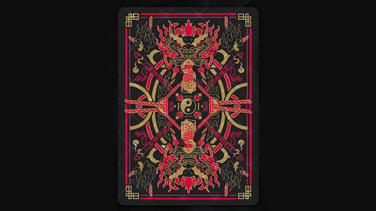 PlayingCardDecks.com-Geung Si Midnight Deluxe Playing Cards USPCC