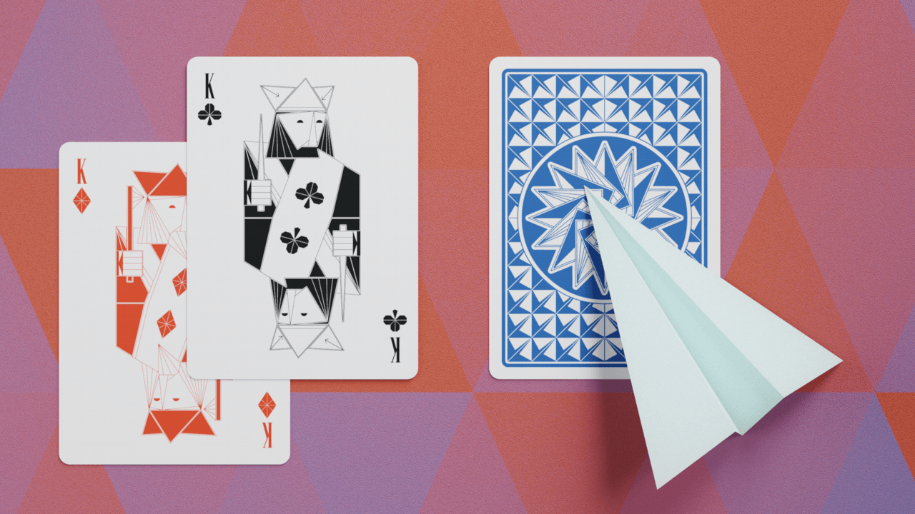 PlayingCardDecks.com-Glider Back Marked Bicycle Playing Cards