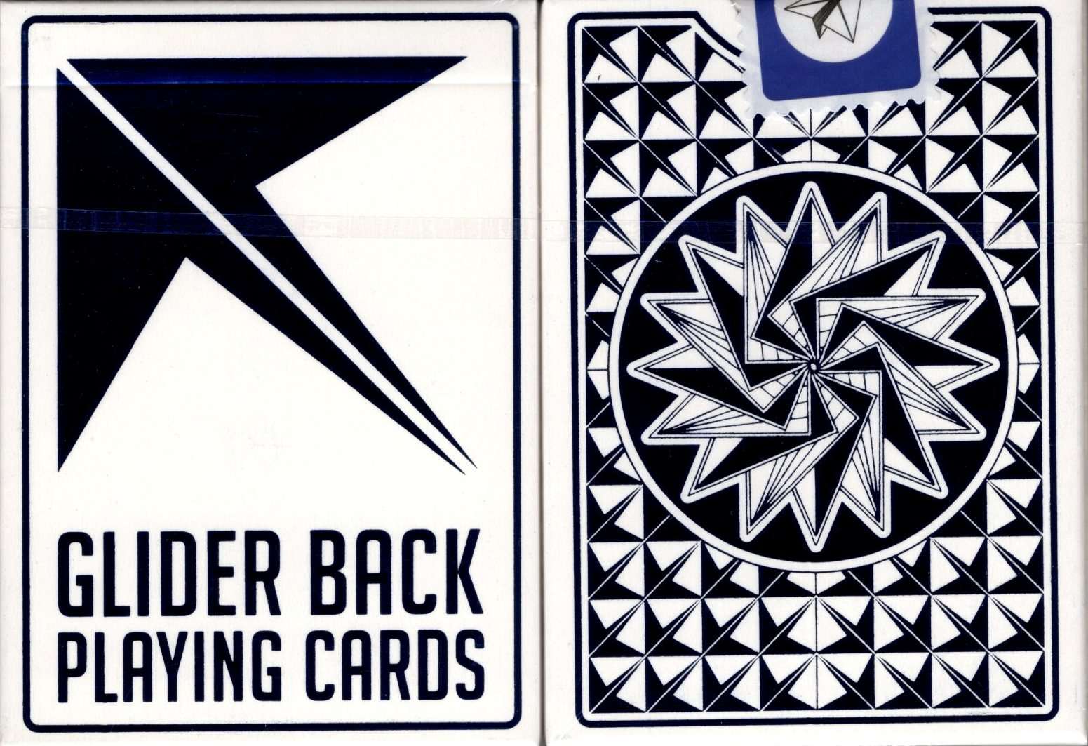 PlayingCardDecks.com-Glider Back v2 Marked Playing Cards