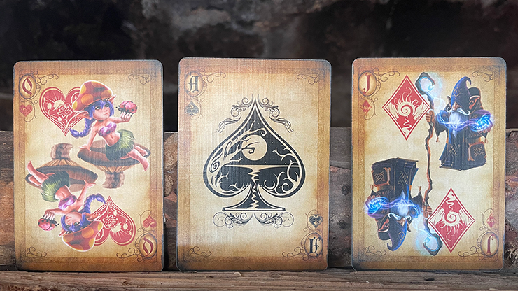PlayingCardDecks.com-Gnomes v2 Bicycle Playing Cards