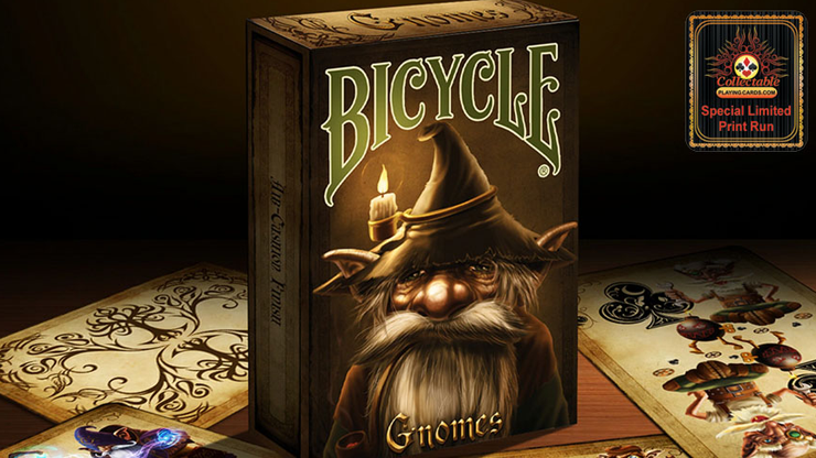 PlayingCardDecks.com-Gnomes v2 Bicycle Playing Cards