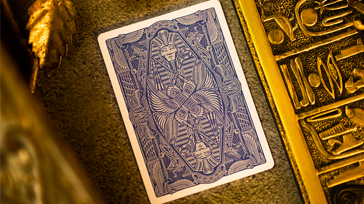 PlayingCardDecks.com-Gods of Egypt Gilded Playing Cards 2 Deck Set TWPCC