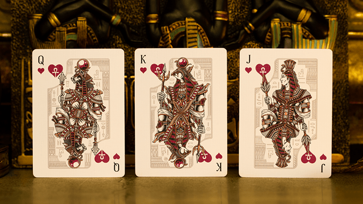 PlayingCardDecks.com-Gods of Egypt Golden Oasis Playing Cards TWPCC