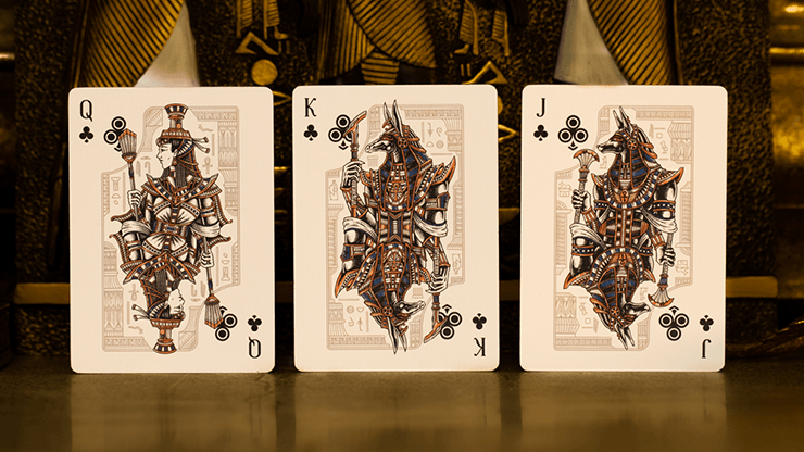 PlayingCardDecks.com-Gods of Egypt Golden Oasis Playing Cards TWPCC