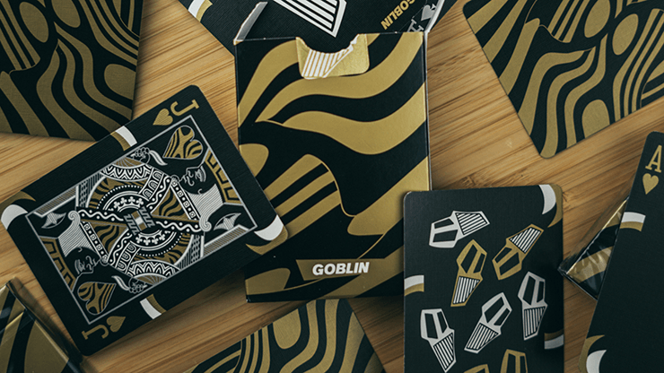 PlayingCardDecks.com-Gold Goblin Playing Cards USPCC