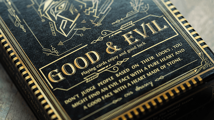 PlayingCardDecks.com-Good & Evil Playing Cards USPCC
