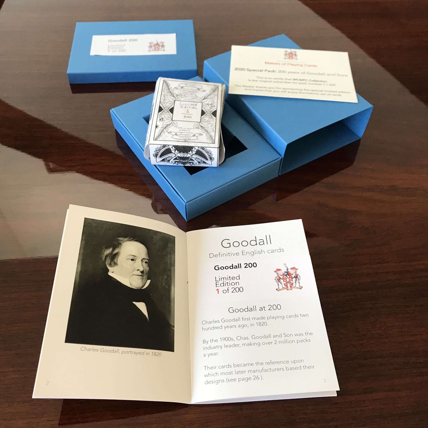 PlayingCardDecks.com-Goodall 200th Anniversary Playing Cards Cartamundi